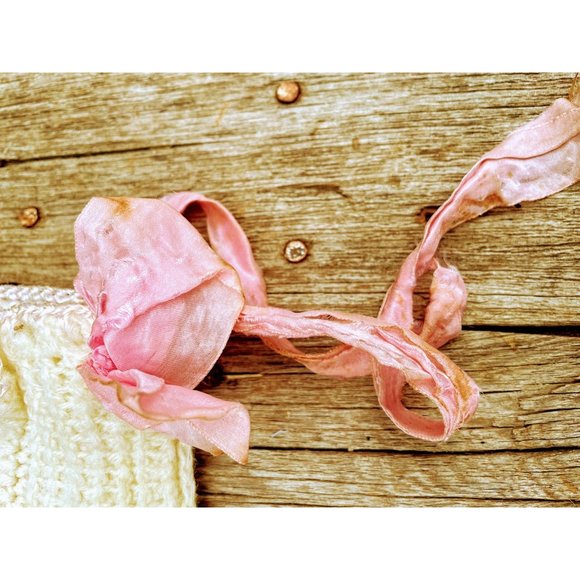 Antique lot crochet baby hat Wool/cotton - Picture 10 of 16